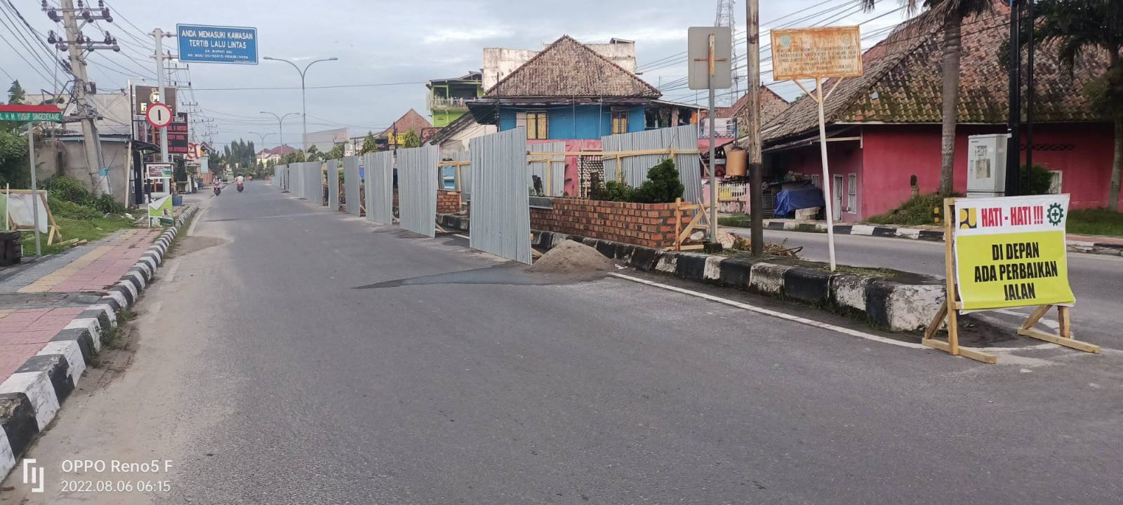 Rehab Taman Double Road Terindikasi Curi Volume dan Gunakan Material Ditempat
