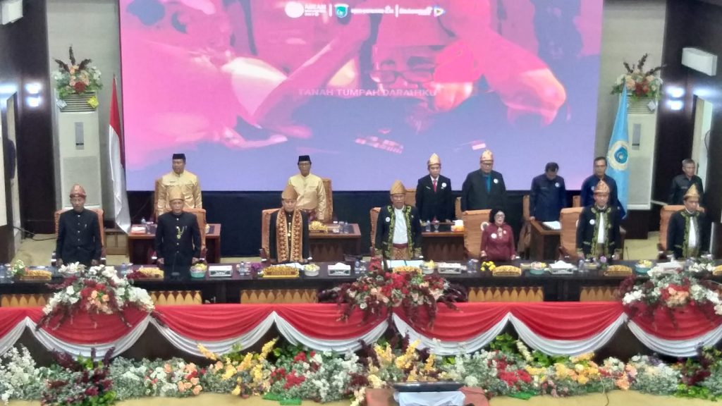 Pimpin Paripurna HUT OKI ke 78, Ketua DPRD OKI Ajak Masyarakat Gelorakan Semangat Pembangunan