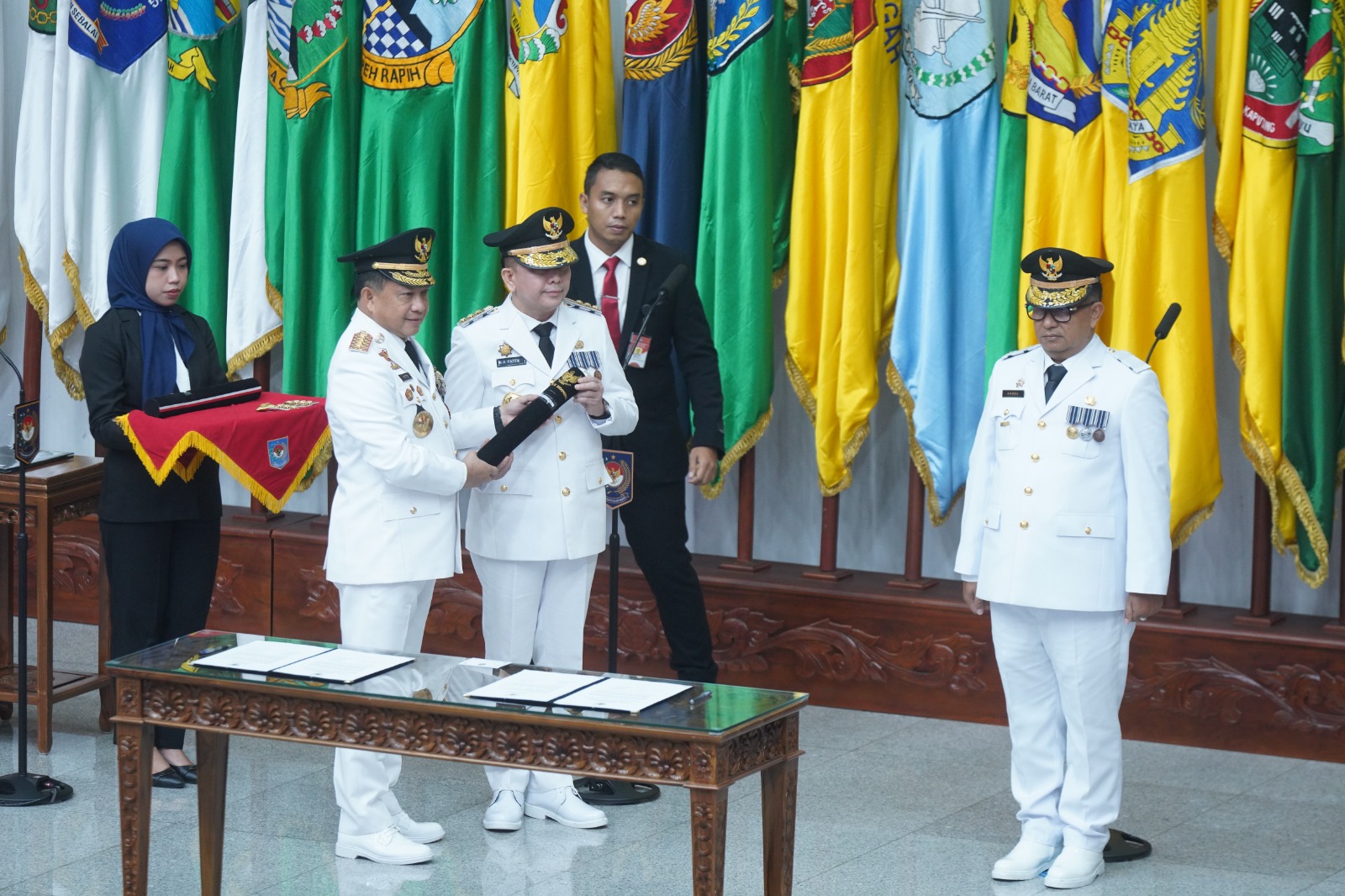 Ketua DPRD Sumsel Hadiri Pelantikan Pj Gubernur