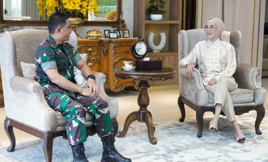 Ketua DPRD Sumsel Terima Silaturahmi Danrem 044/Gapo