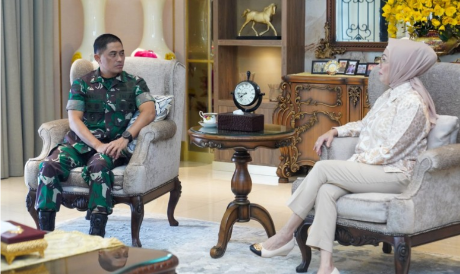 Ketua DPRD Sumsel Terima Silaturahmi Danrem 044/Gapo
