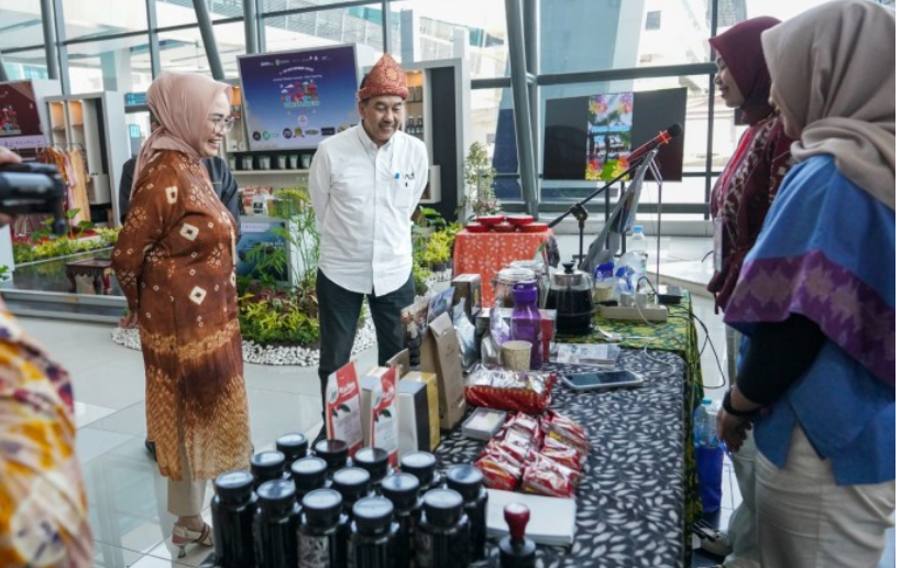 Ketua DPRD Sumsel Hadiri Gelaran Jelajah Sumatera Selatan di Bandara Soekarno-Hatta