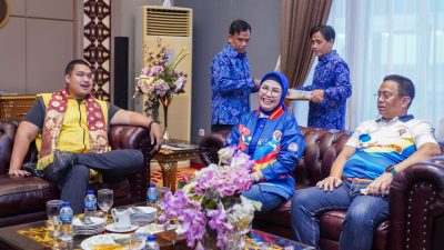 Ketua DPRD Sumsel, RA Anita Noeringhati Menghadiri Acara Opening Ceremony Popnas