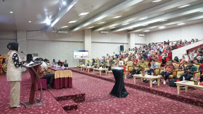 Ketua DPRD Sumsel, RA Anita Noeringhati Hadiri Pembukaan Munas IKA FH Unsri