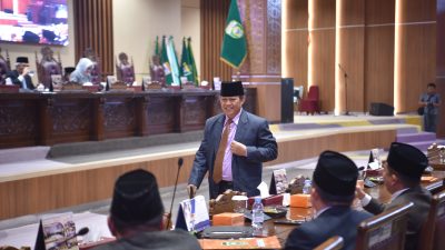 Fraksi-Fraksi DPRD Sumsel Sampaikan Pandangan Umum Terhadap Raperda APBD Tahun Anggaran 2024