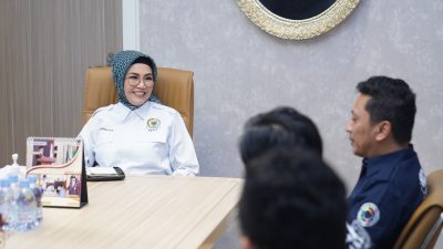 Ketua DPRD Sumsel, RA Anita Noeringhati Terima Audiensi Rent Car Indonesia Sumatera Selatan