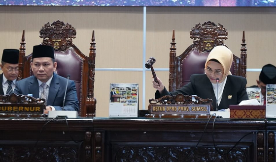 DPRD Sumsel bersama Pj Gubernur Setujui Raperda Pertangungjawaban Pelaksanaan APBD 2023